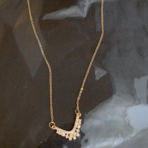 Necklace with matching earrings